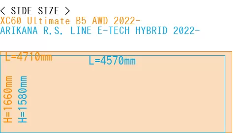 #XC60 Ultimate B5 AWD 2022- + ARIKANA R.S. LINE E-TECH HYBRID 2022-